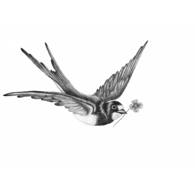 Swallow print
